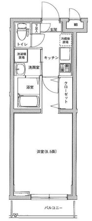 アイル三軒茶屋の物件間取画像